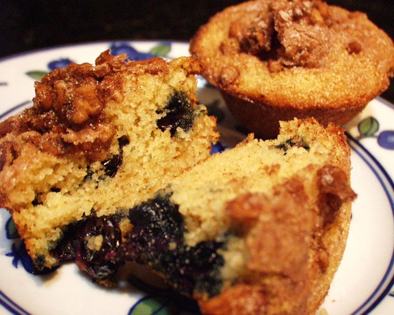 Blueberry Almond Farina Muffins. Photo by FLKeysJen