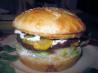 Deviled Beef Hamburger Patties. Recipe by Rinshinomori