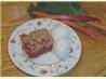 Rhubarb Crunch. Recipe by Denise in NH