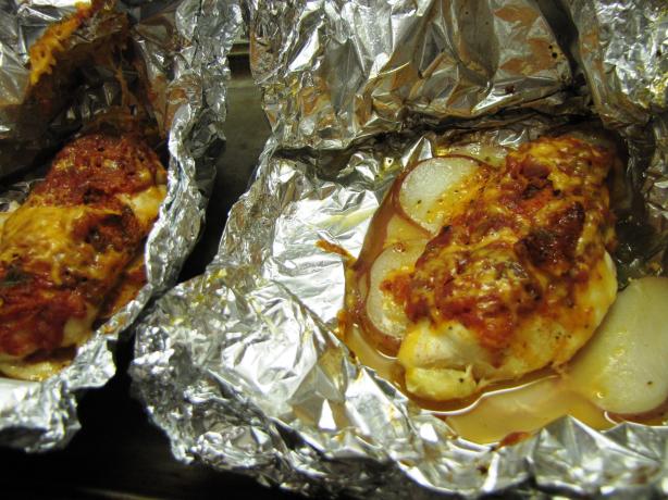 Foil Wrapped Chicken Tacos. Photo by loof
