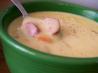 Brats and Beer Cheddar Chowder