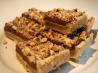 Mocha-Walnut Bars With Dark Chocolate Ganache. Recipe by Mom2Rose