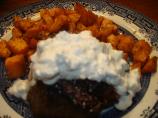 Beef Tenderloin With Blue Cheese. Photo by Vicki in CT