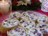 Herbed Chevre, Craisin and Walnut Pinwheels