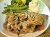 Steaks in Mushroom Cream Sauce. Recipe by Chef Buggsy Mate