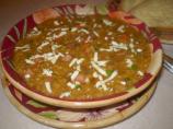 Mexican Lentil Soup With Panela Cheese