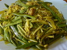 Mrs Mm's .potato and Bean Bhaji. Recipe by Brian Holley