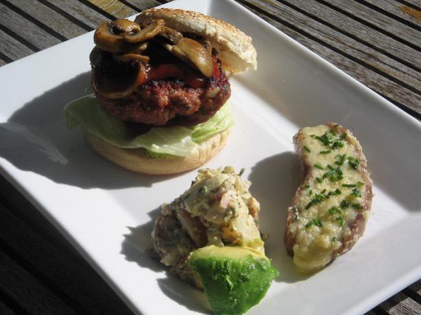 Cheese and Onion Stuffed Sausages. Photo by The Flying Chef