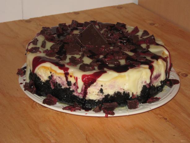Cheesecake Factory  White Chocolate Raspberry Truffle Cheesecake. Photo by themommysmurf