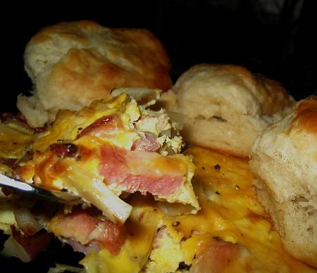 Egg Scramble. Photo by Caroline Cooks