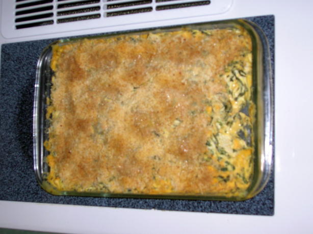 Chicken Florentine (Paula Deen). Photo by GrammaJeanne