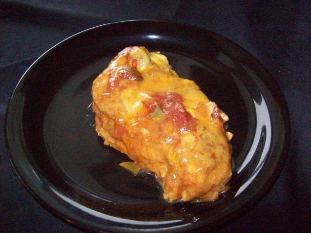 Slow Cooker Salsa Chicken. Photo by Chef shapeweaver &copy;