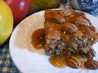 Apple Pudding Cake With Butterscotch Sauce. Recipe by Seasoned Cook