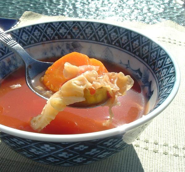 My Mother's Version: Weight Watcher's 0 Points Vegetable Soup. Photo by Bergy