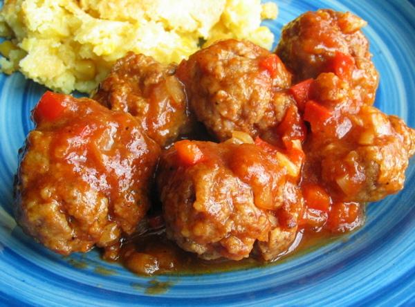 BBQ Cola Meatballs. Photo by flower7