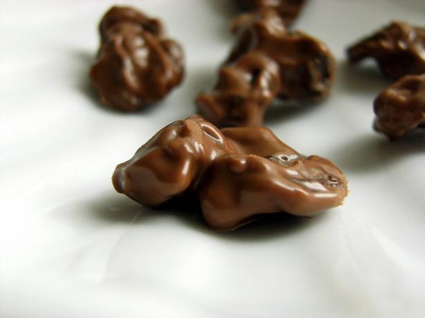 Easy Chocolate-Covered Raisins (Crock-Pot). Photo by Lalaloula