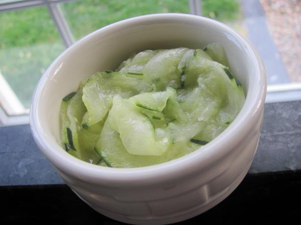 Kiyuri Namasu (Cucumber Salad). Photo by JanuaryBride