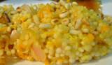Pearl (Israeli) Couscous With Garam Masala and Pine Nuts. Photo by I'mPat