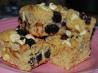 White Chocolate Cherry Blondies. Recipe by smellyvegetarian