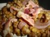 Really Easy Bacon and Red Onion Lentils