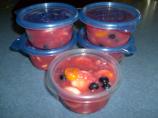 Frozen Fruit Cups. Photo by CareCook