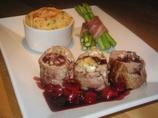 Goats Cheese Stuffed Pork Tenderloin With Red Wine Balsamic Cher
