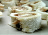 Peanut Butter, Banana and Sultanas Sandwiches or Pinwheel Style