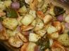 Chicken With Roasted Vegetables and Gorgonzola. Recipe by Chef Crys