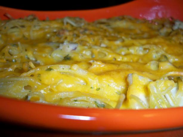 Delicious Chicken (Or Turkey!) Tetrazzini. Photo by Lainey6605