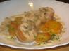 Goats Cheese Stuffed Chicken Breast With a Morel Sauce. Recipe by The Flying Chef