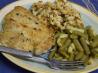 Moist  Baked Breaded Pork Chops in Mushroom Gravy