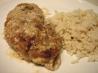 Moist  Baked Breaded Pork Chops in Mushroom Gravy