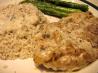Moist  Baked Breaded Pork Chops in Mushroom Gravy