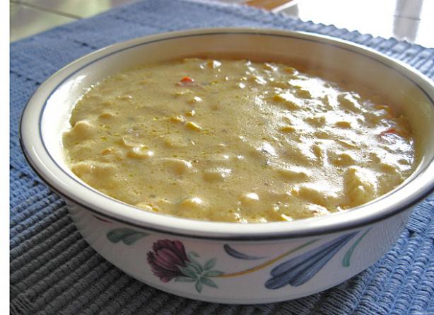 Crock Pot Corn Chowder. Photo by WiGal