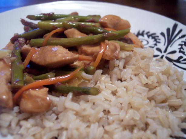 Lemon Chicken and Asparagus Stir Fry. Photo by jrusk
