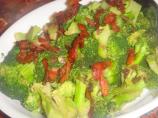 Broccoli With Balsamic-Bacon Vinaigrette Sauce