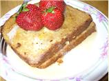 Baked Banana Stuffed French Toast