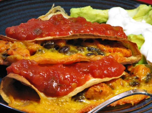 Yam Quesadillas. Photo by Kerfuffle-Upon-Wincle