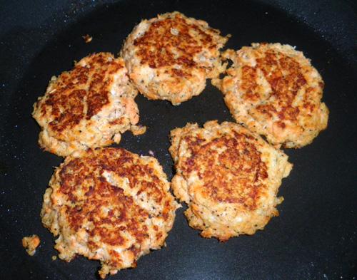 Salmon Cakes. Photo by Bergy