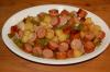 Sweet & Sour Kielbasa. Recipe by GrammaJeanne