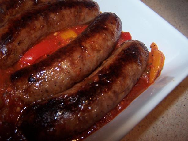 Carrabba's Italian Grill Sausage and Peppers. Photo by Cooks4_6