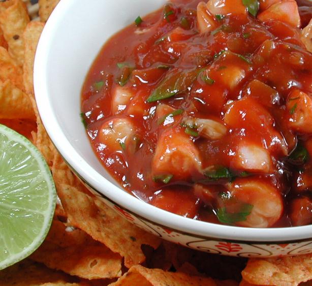 Citrus Shrimp Salsa. Photo by Chef floWer