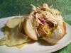 Cole Slaw on Hot Dogs. Recipe by PaulaG
