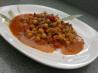 Middle Eastern Chickpeas. Recipe by Julie B's Hive