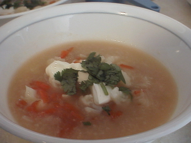 Creamy Cauliflower Soup. Photo by vigilant20