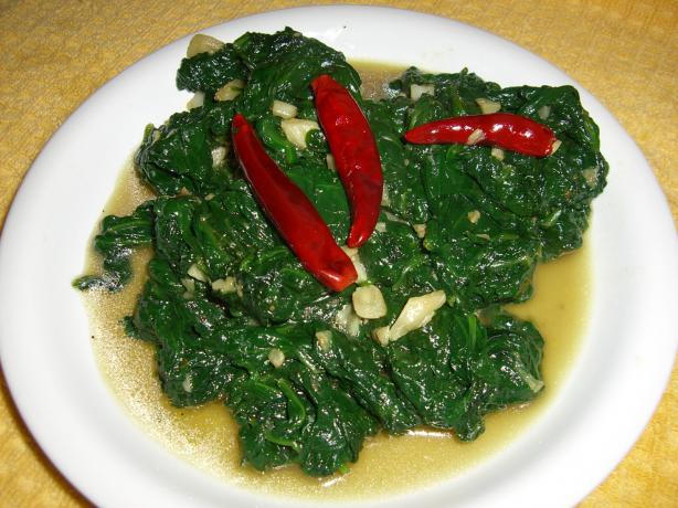 Garlicky Greens. Photo by Chef*Lee