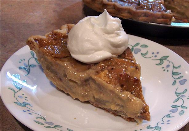 Peach Sour Cream Pie. Photo by PaulaG