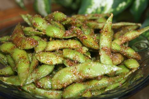Keiko's Spicy Dynamite Edamame. Photo by ~Nimz~
