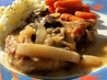 Pork Loin Chops With Mushroom Onion Gravy. Recipe by CulinaryQueen