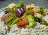 Orange Ginger Chicken and Veggies